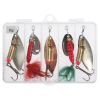 Набор вращ. блесен в коробке 5 шт, 9 гр.