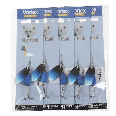 Блесна вращ."SKYFISH" Northern Lights-№3-1#