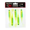 Рыбка силиконовая SkyFish, реалистичная; 10.5 см, 5гр, 5 шт. в уп., цвет: TW- 19