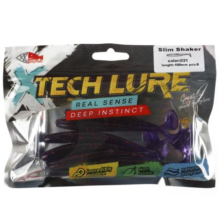 Виброхвост SkyFish "SLIM SHAKER", 100 мм, цвет:031