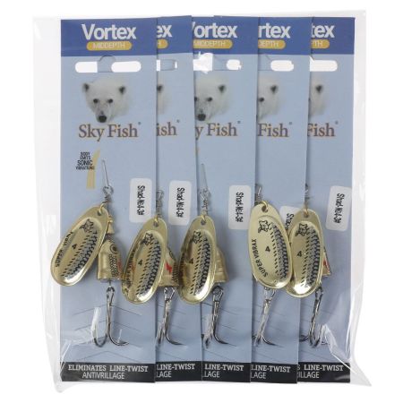 Блесна вращ."SKYFISH" Shad-№4-3#