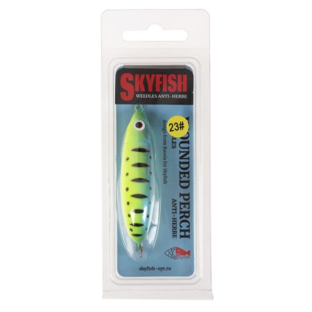 Блесна "SKYFISH" незацепляйка WOUNDED PERCH  LENGTH:6cm WEIGHT:9g color:23#