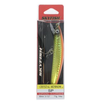 Воблер SKYFISH "CRYSTAL MINNOW SP" 90 мм, 7.5 гр, 0.7-1.0 м, цвет: 11#