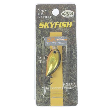 Воблер SKYFISH "SR Floating" 34 мм, 3.2 гр, 0.6-1.0 м ( магнит) цвет: 02#