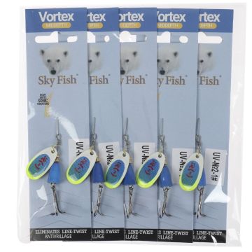 Блесна вращ."SKYFISH" UV-№2-1#