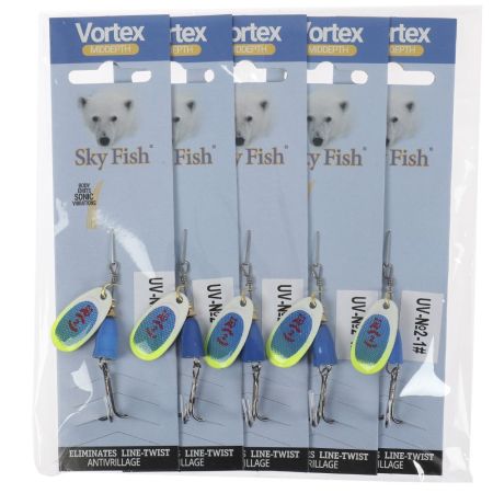Блесна вращ."SKYFISH" UV-№2-1#