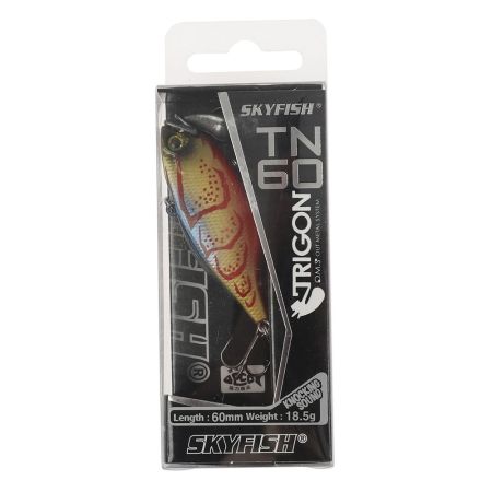 Ратлин  SKYFISH "TRIGON TN60 " size:6.0cm Weight:18.5g Depth:Sinking цвет:03#