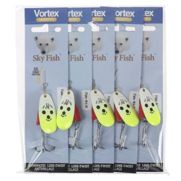 Блесна вращ."SKYFISH" Flake -№4-3#