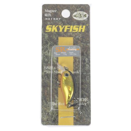 Воблер SKYFISH "SR Floating" 34 мм, 3.2 гр, 0.6-1.0 м ( магнит) цвет: 04#