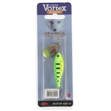 Блесна "SKYFISH" Vortex spinner 13гр 24#