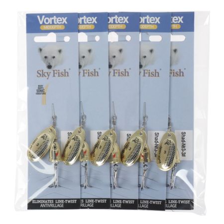 Блесна вращ."SKYFISH" Shad-№3-3#