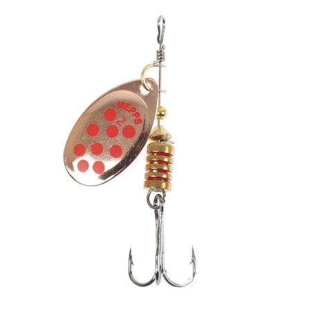 Блесна вращ."SKYFISH" Aglia Decoree (copper-red-dot), №2, 4.5гр