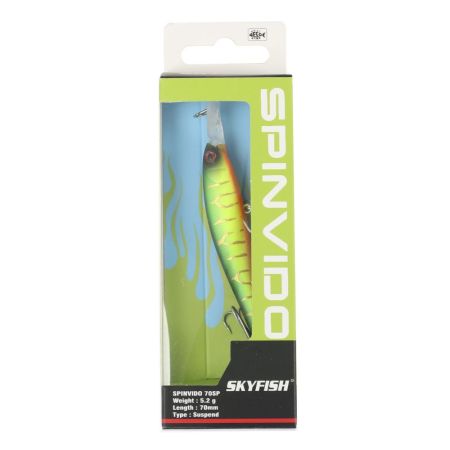 Воблер SKYFISH "SPINVIDO 70SP" 70 мм, 5,2 гр, 0-1,2 м, цвет: 6#