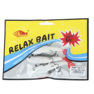 Рыбка оснащенная DWY 10 см, цвет: 110#, уп. 3 шт.