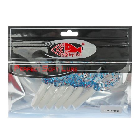 Твистер с двумя хвостами SkyFish DSY, длина 8cm, цвет 363