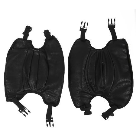 Зимние наколенники флисовые, кожаные