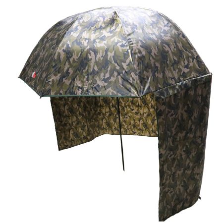 Зонт SKYFISH для карповой рыбалки с тентом, Цвет: Камуфляж, арт. UT25CAMO