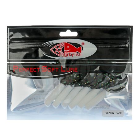 Твистер с двумя хвостами SkyFishDSY, длина 8cm, цвет 362