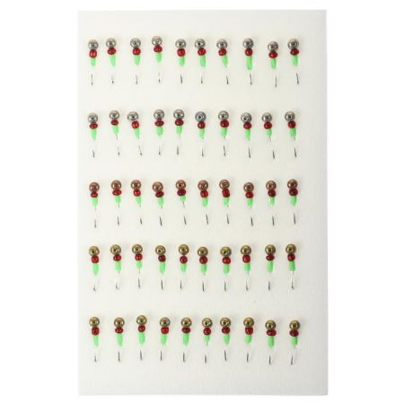 Набор морм.бисер+кембрик (уп 50 штук) шарик -3