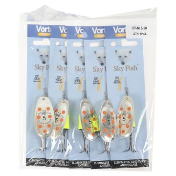 Блесна вращ."SKYFISH" UV-№5-5#