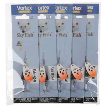 Блесна вращ."SKYFISH" Flake -№2-4#