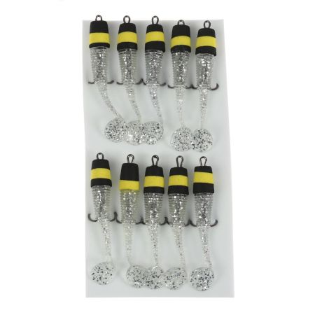 Джиговая приманка  SKYFISH "Soft Lures", 8см.WEIGHT:3g COL:301 (10шт/уп)