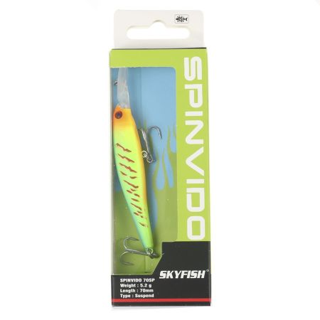 Воблер SKYFISH "SPINVIDO 70SP" 70 мм, 5,2 гр, 0-1,2 м, цвет: 8#
