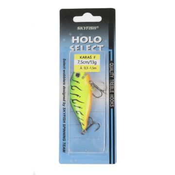 Воблер SKYFISH "KARAS 75F" 75 мм, 13 гр, 0.3-1.5 м, цвет: 10#