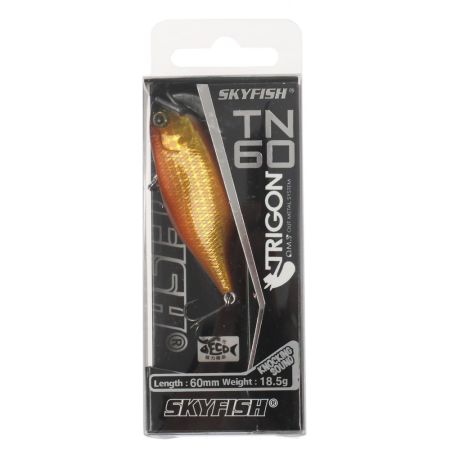 Ратлин  SKYFISH "TRIGON TN60 " size:6.0cm Weight:18.5g Depth:Sinking цвет:01#