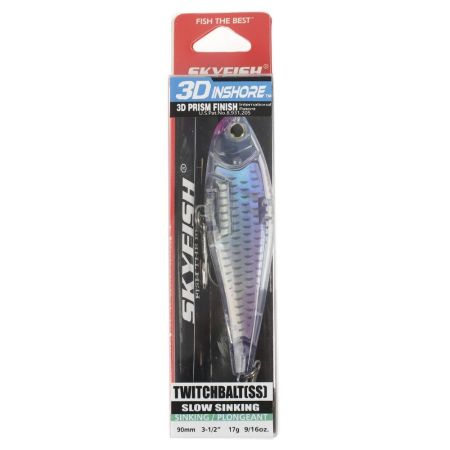 Воблер SKYFISH "TWITCHBALT(SS)" 90 мм, 17 гр, SLOW SINKING, цвет: 3#