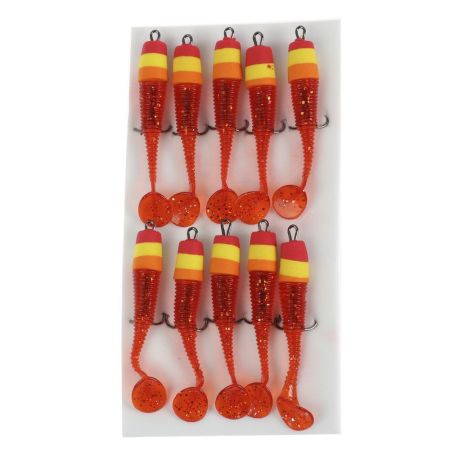 Джиговая приманка  SKYFISH "Soft Lures", 8см.WEIGHT:3g COL:321 (10шт/уп)