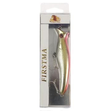 Воблер FIRSTMA "DARTER POPPER 120" L:12см  W:21гр Заглубление :TOP WATER цвет:NI02