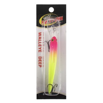 Воблер SKYFISH B-Shad Series 90mm/8.5g 8-10 ft trolled Color:2#