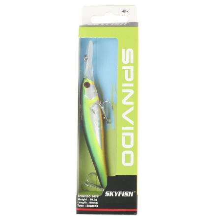Воблер SKYFISH "SPINVIDO 90SP" 90 мм, 10,7 гр, 0-1,8 м, цвет: 14#