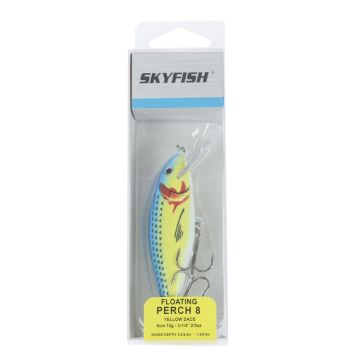 Воблер SKYFISH "PERCH 8" 80 мм, 12 гр, 0.5-2.0м, цвет: 10#
