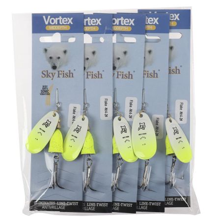 Блесна вращ."SKYFISH" Flake -№4-2#