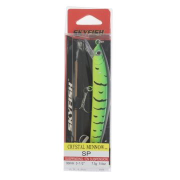 Воблер SKYFISH "CRYSTAL MINNOW SP" 90 мм, 7.5 гр, 0.7-1.0 м, цвет: 3#