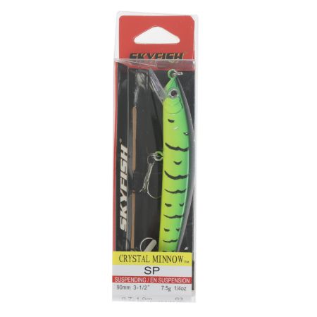 Воблер SKYFISH "CRYSTAL MINNOW SP" 90 мм, 7.5 гр, 0.7-1.0 м, цвет: 3#