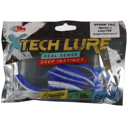 Виброхвост SkyFish "SPARK TAIL",  76мм, цвет:T69