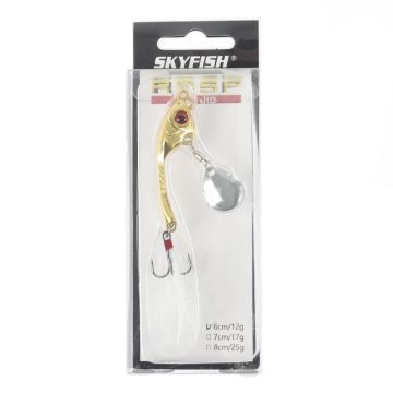 Тейл-спиннер SKYFISH "RASP FLY JIG", 60 мм, 12 гр, цвет: 02#