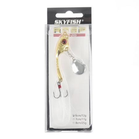Тейл-спиннер SKYFISH "RASP FLY JIG", 60 мм, 12 гр, цвет: 02#