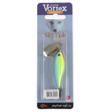 Блесна "SKYFISH" Vortex spinner 13гр 25#