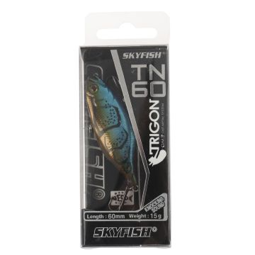 Ратлин  SKYFISH "TRIGON TN60 " size:6.0cm Weight:15g Depth:Sinking цвет:02#