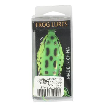 Лягушка незацепляйка  weight: 12g, size: 5.5см, col:007#