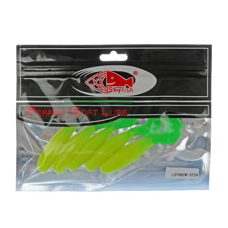 Твистер SkyFish; LOTW, длина 8cm, цвет 322.