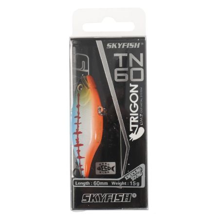 Ратлин  SKYFISH "TRIGON TN60 " size:6.0cm Weight:15g Depth:Sinking цвет:08#