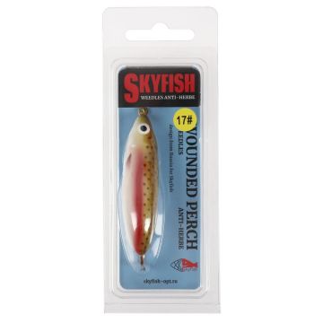 Блесна "SKYFISH" незацепляйка WOUNDED PERCH  LENGTH:6cm WEIGHT:9g color:17#