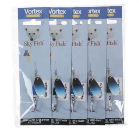 Блесна вращ."SKYFISH" Northern Lights-№2-1#