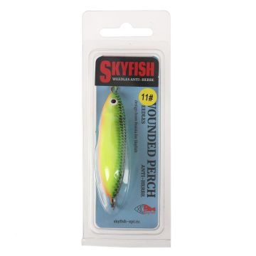 Блесна "SKYFISH" незацепляйка WOUNDED PERCH  LENGTH:6cm WEIGHT:9g color:11#
