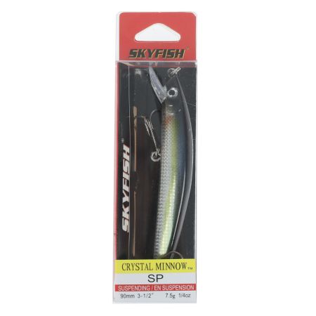 Воблер SKYFISH "CRYSTAL MINNOW SP" 90 мм, 7.5 гр, 0.7-1.0 м, цвет: 4#
